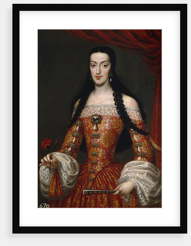 Marie Louise of Orléans, Queen of Spain, ca 1679 by José García Hidalgo