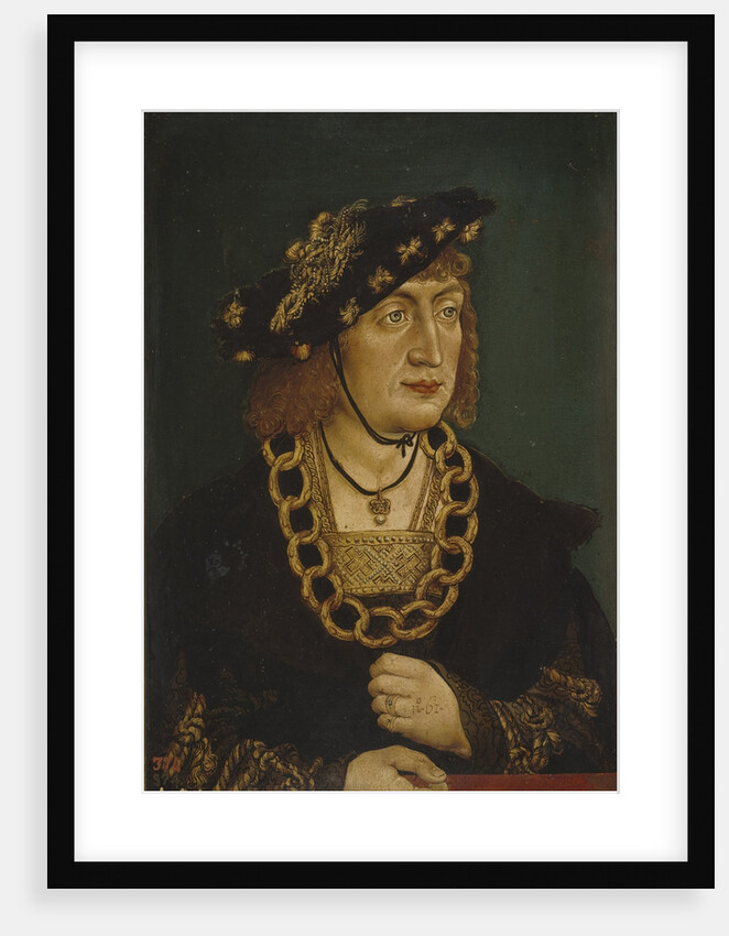 Portrait of Frederick III, Holy Roman Emperor, Late 15th century by Hans von Wertinger