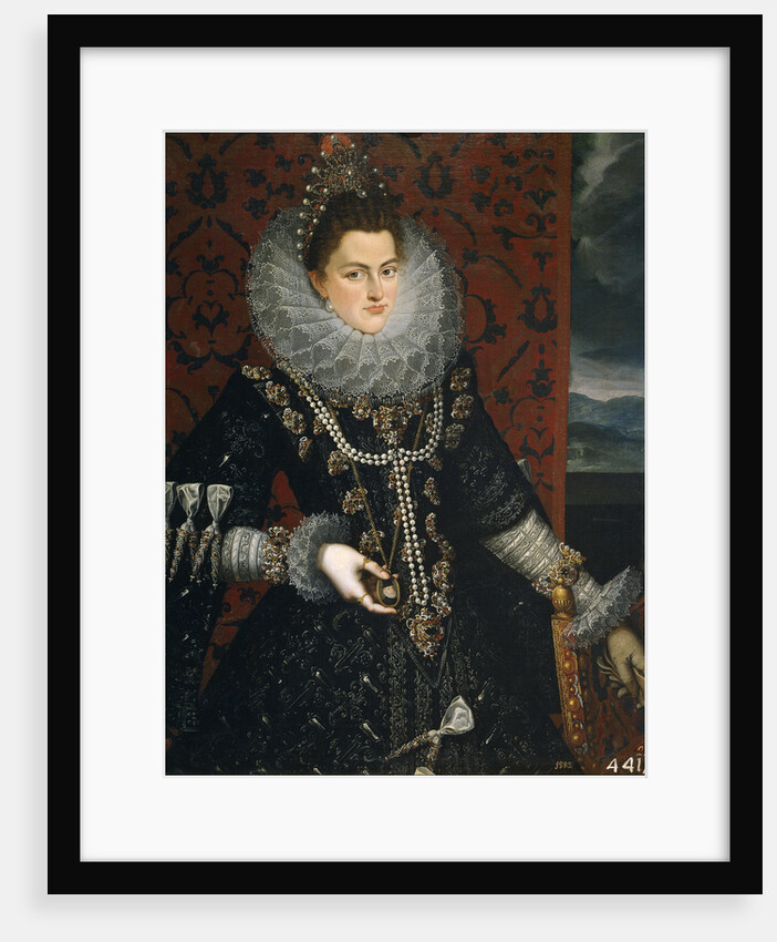 The Infanta Isabel Clara Eugenia, 1598-1599 by Juán Pantoja de la Cruz