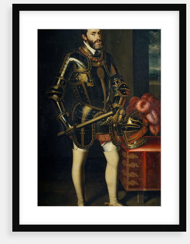 Portrait of Charles V of Spain, 1605 by Juán Pantoja de la Cruz
