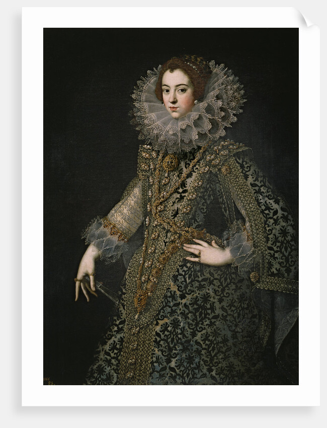 Portrait of Elisabeth of France, Queen consort of Spain, c. 1620 by Anonymous