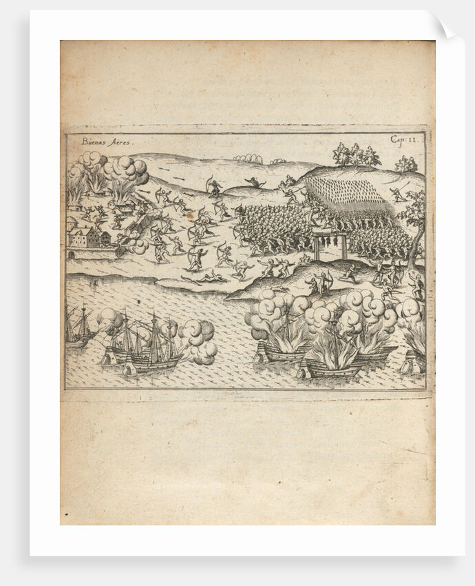 Buenos Aires (From Vera historia... by Ulrich Schmidel), 1599 by Anonymous