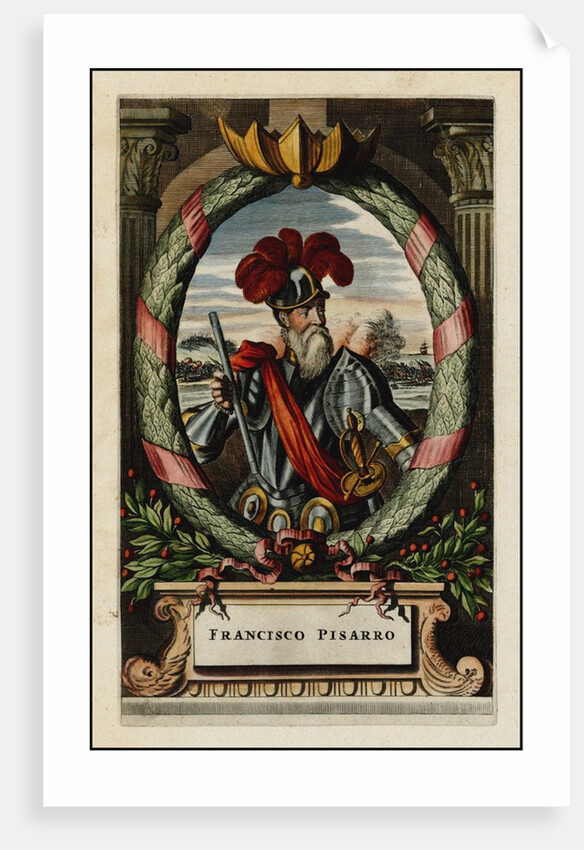 Francisco Pizarro, 1671 by John Ogilby