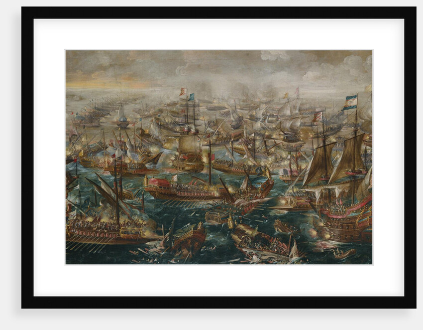 The Battle of Lepanto on 7 October 1571, 1640 by Andries van Eertvelt