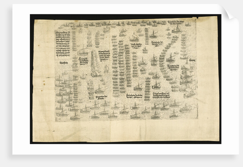 The Battle of Lepanto on 7 October 1571, 1571 by Balthasar Jenichen