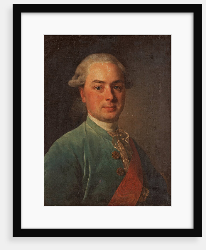 Portrait of the Count Ivan Ivanovich Shuvalov, 1776 by Alexander Roslin