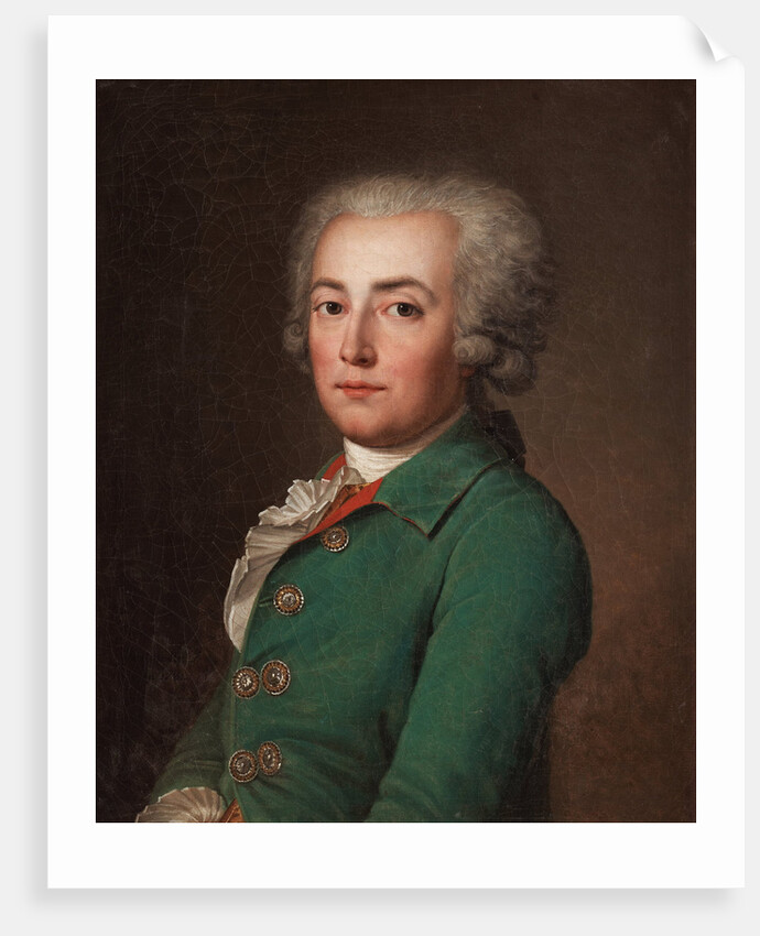 Portrait of Stanislas Marie Adélaïde, Comte de Clermont-Tonnerre, 1781 by Adolf Ulrik Wertmüller