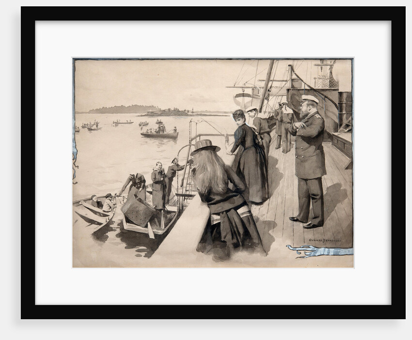 Trip of Alexander III in the Gulf of Finland, 1883-1888 by Gunnar Fredrik Berndtson