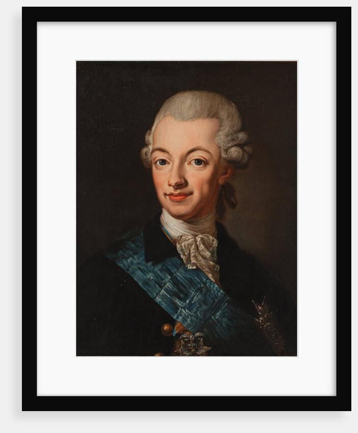Portrait of Gustav III of Sweden, c. 1790 by Lorenz II Pasch