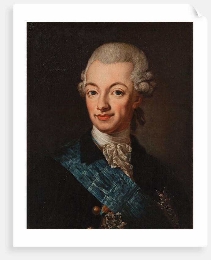 Portrait of Gustav III of Sweden, c. 1790 by Lorenz II Pasch