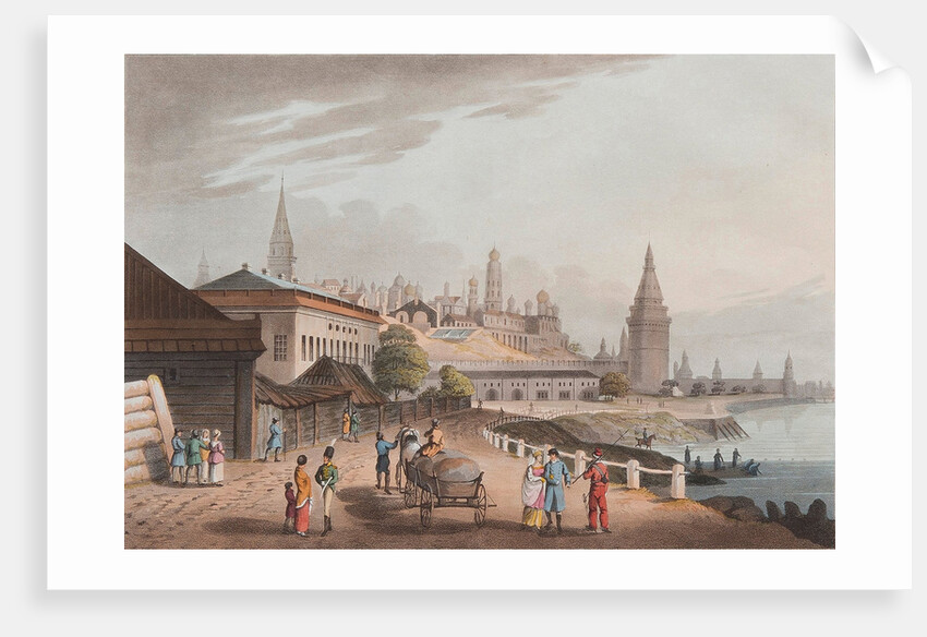 The Moscow Kremlin, 1816 by Robert Bowyer