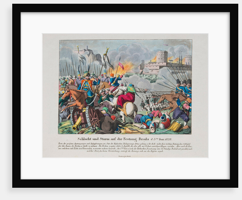 The storming the Brailov fortress on June 15, 1828, c. 1830 by Anonymous