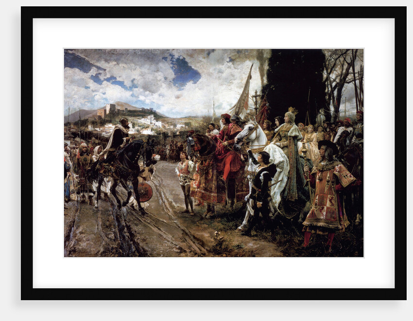 The Capitulation of Granada, 1882 by Francisco Pradilla y Ortiz