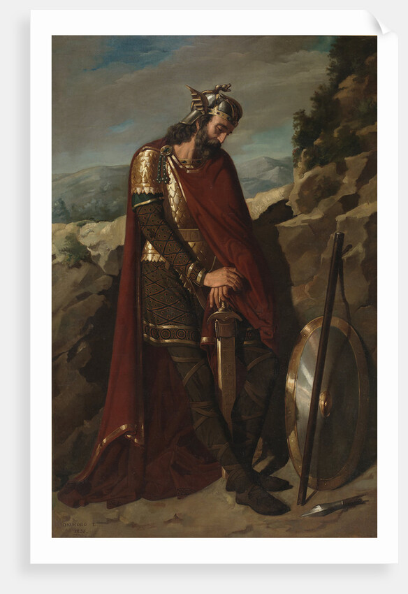 Agila I, Visigothic King, 1856 by Dióscoro Teófilo Puebla Tolín