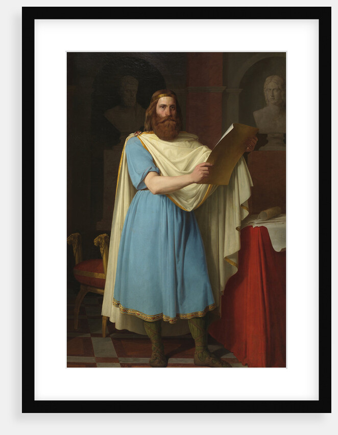 Alaric II, Visigothic King, 1856 by Carlos María Esquivel y Rivas