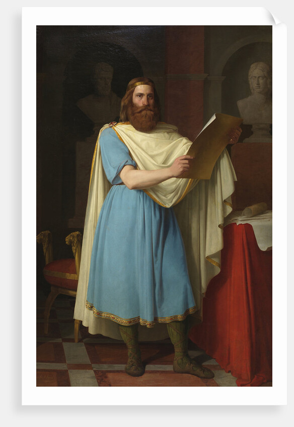 Alaric II, Visigothic King, 1856 by Carlos María Esquivel y Rivas