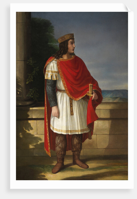Suintila, Visigothic King, Mid of the 19th century by Manuel Miranda y Rendón