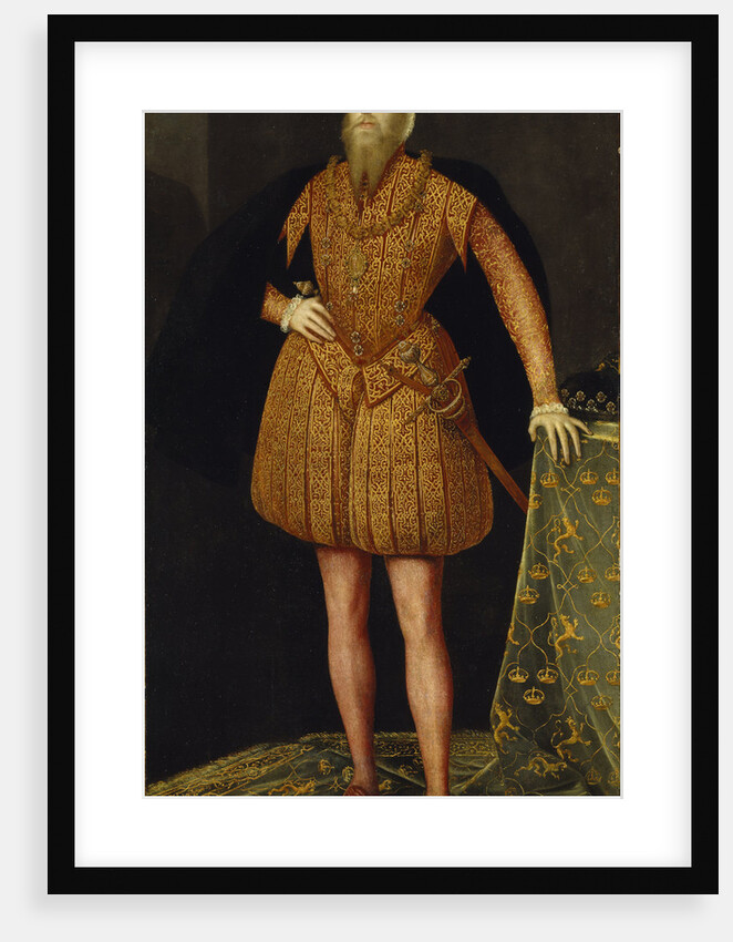 Portrait of the King Eric XIV of Sweden, 1561 by Steven van der Meulen
