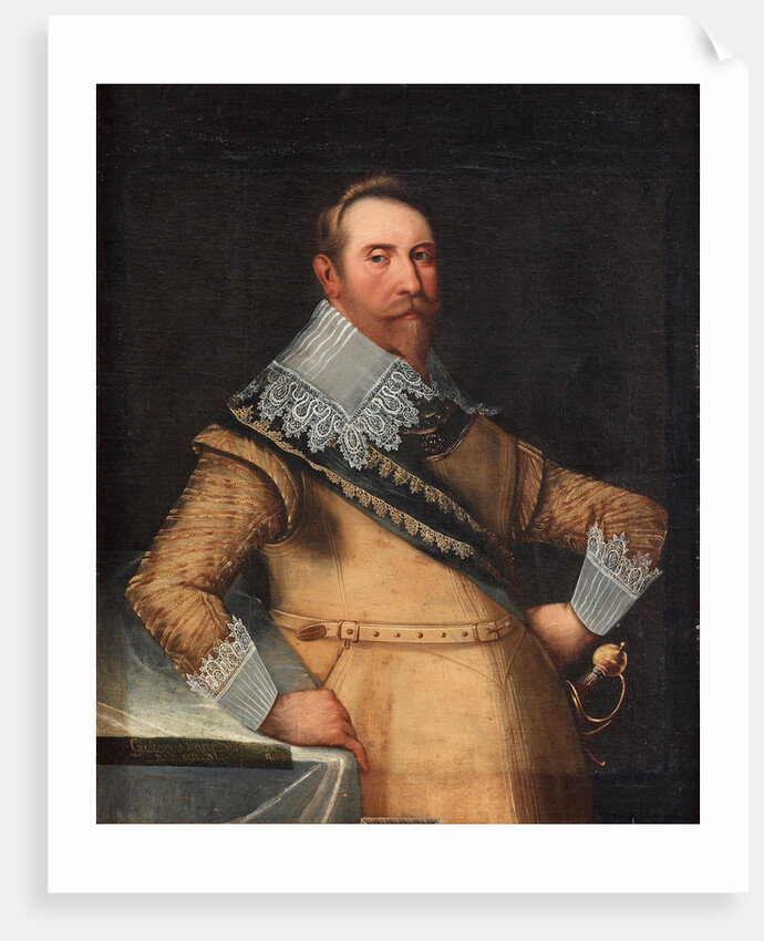 Gustavus Adolphus of Sweden, 1625 by Cornelius Arendtz
