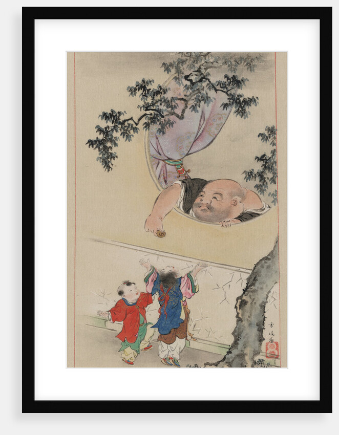 Hotei, 1878 by Settei Hasegawa