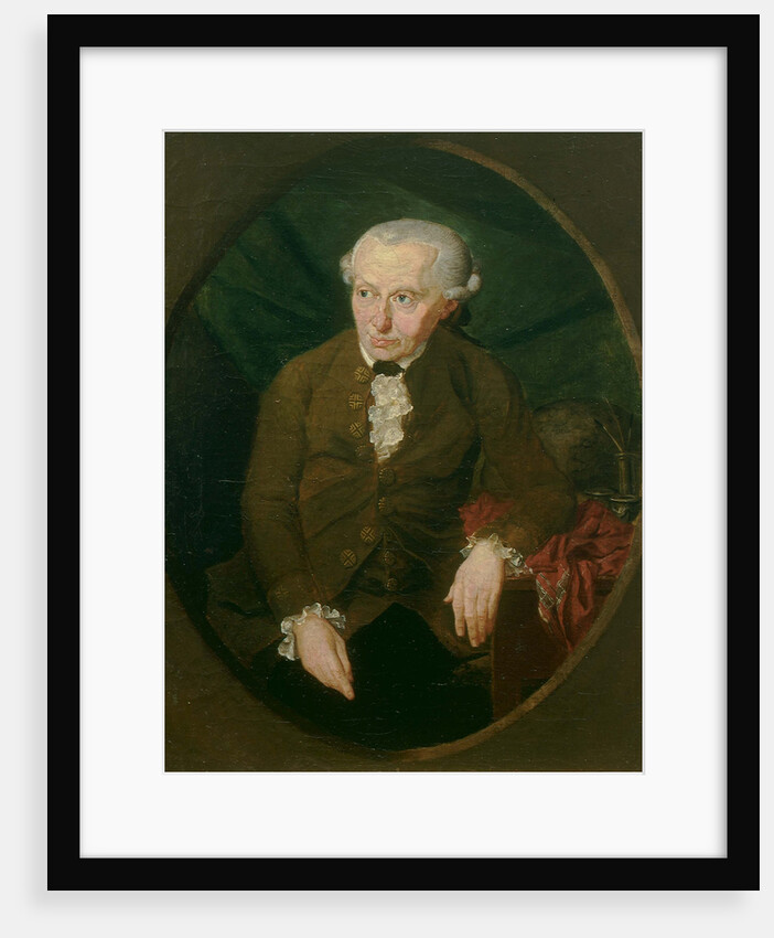 Portrait of Immanuel Kant, 1791 by Gottlieb Doepler