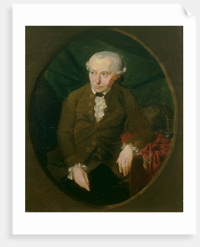Portrait of Immanuel Kant, 1791 by Gottlieb Doepler