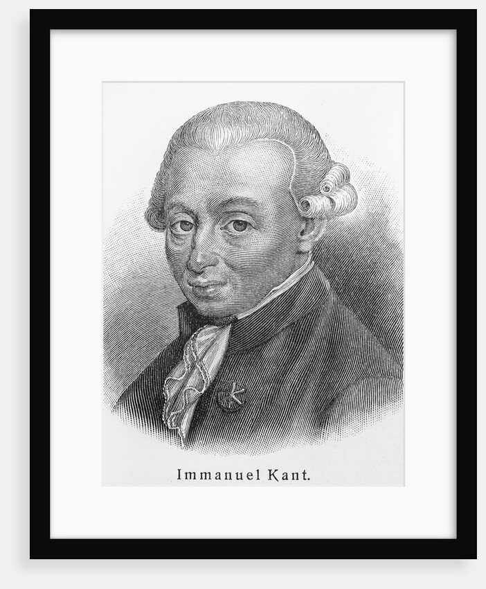 Portrait of Immanuel Kant by Anonymous