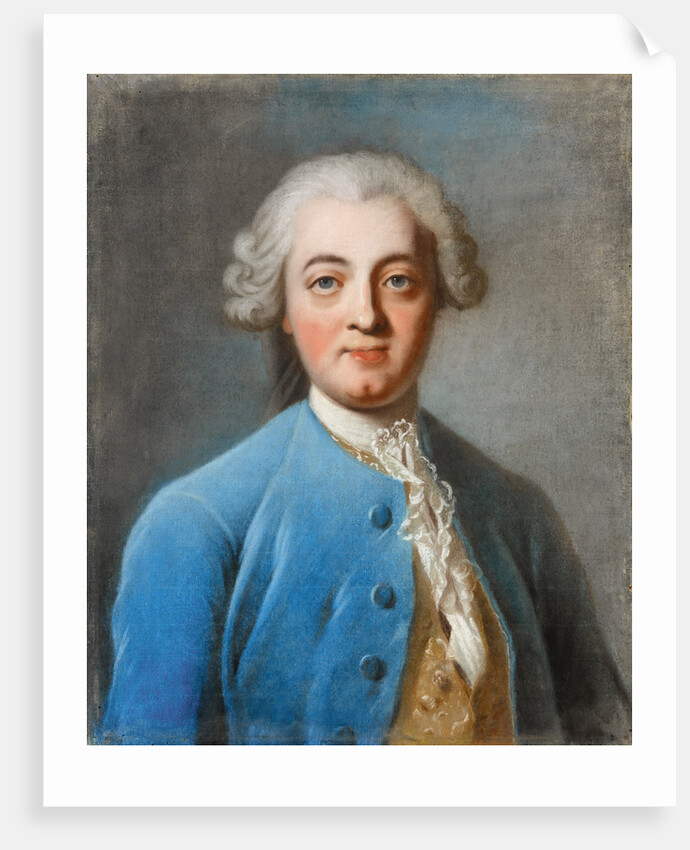 Portrait of Claude Adrien Helvétius by Amédée Van Loo