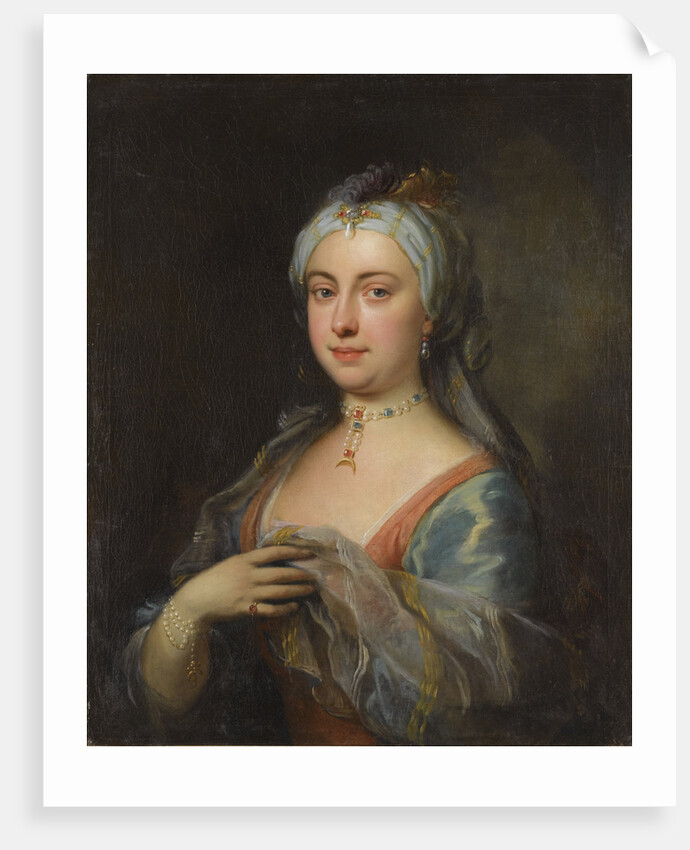 Portrait of Lady Mary Wortley Montagu by Joseph Highmore