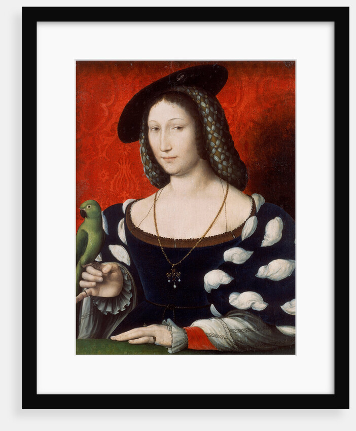Portrait of Marguerite of Navarre, c. 1527 by Jean Clouet
