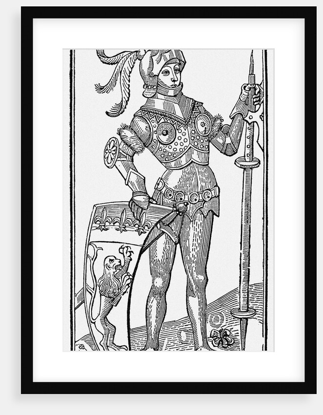 Bertrand du Guesclin (From Le Livre des faits de messire Bertrand du Guesclin), 1487 by Anonymous