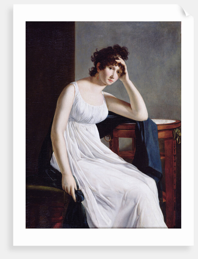 Self-Portrait, 1800s by Constance Mayer