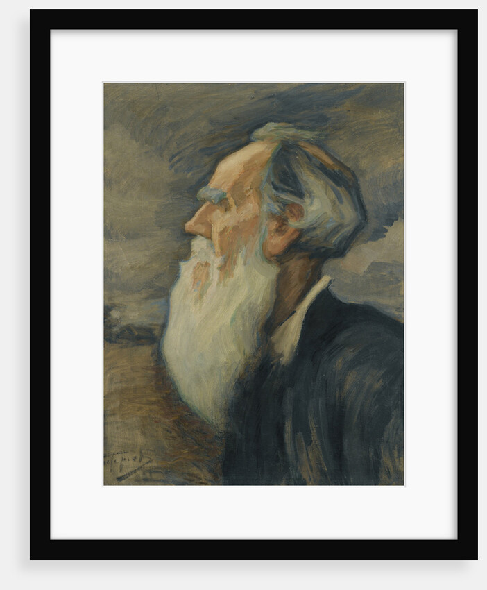 Portrait of Leo Tolstoy by Leonid Osipovich Pasternak