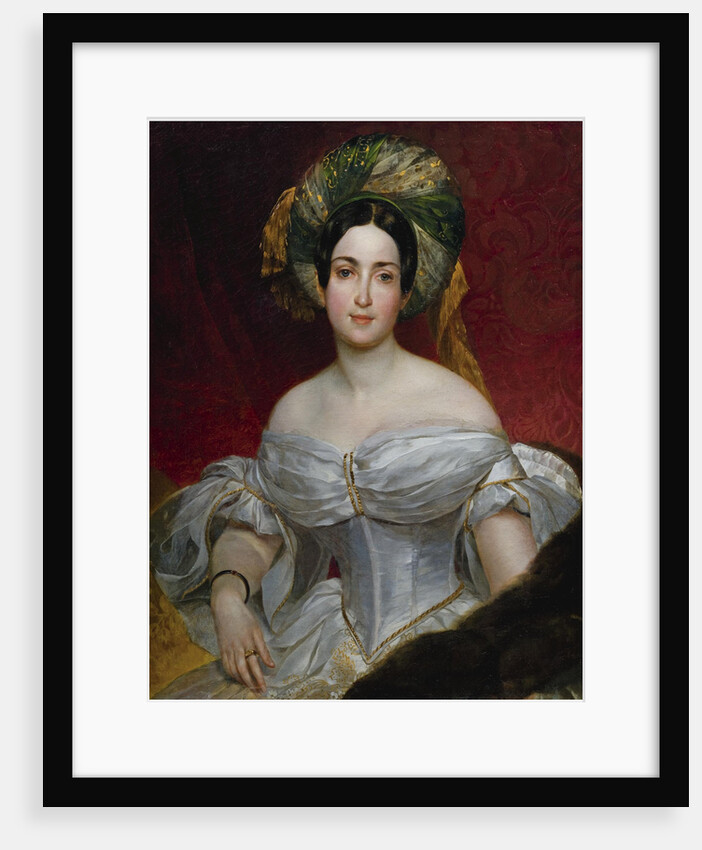 Portrait of Baroness Aurora Charlotta Demidova, née Stjernvall, 1837 by Karl Pavlovich Briullov