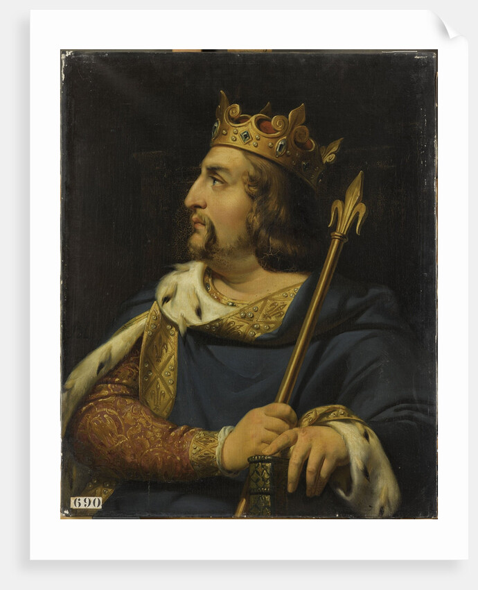 Louis VI of France, 1837 by Merry-Joseph Blondel