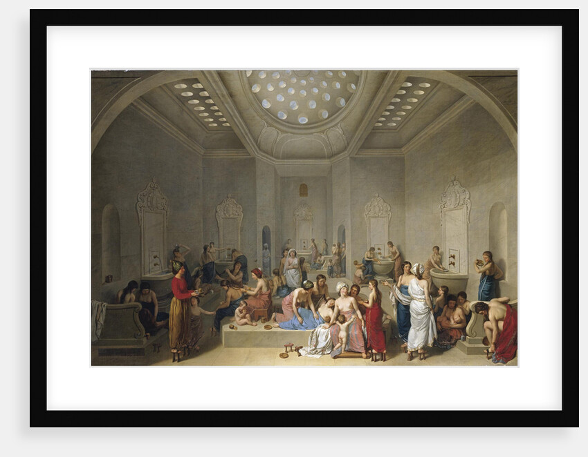 Turkish Bath (Hammam), 1785 by Jean-Jacques-François Le Barbier