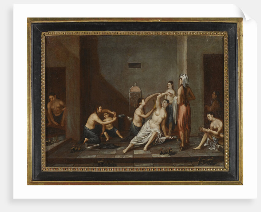 Ladies in the Hammam, 1741 by Anonymous