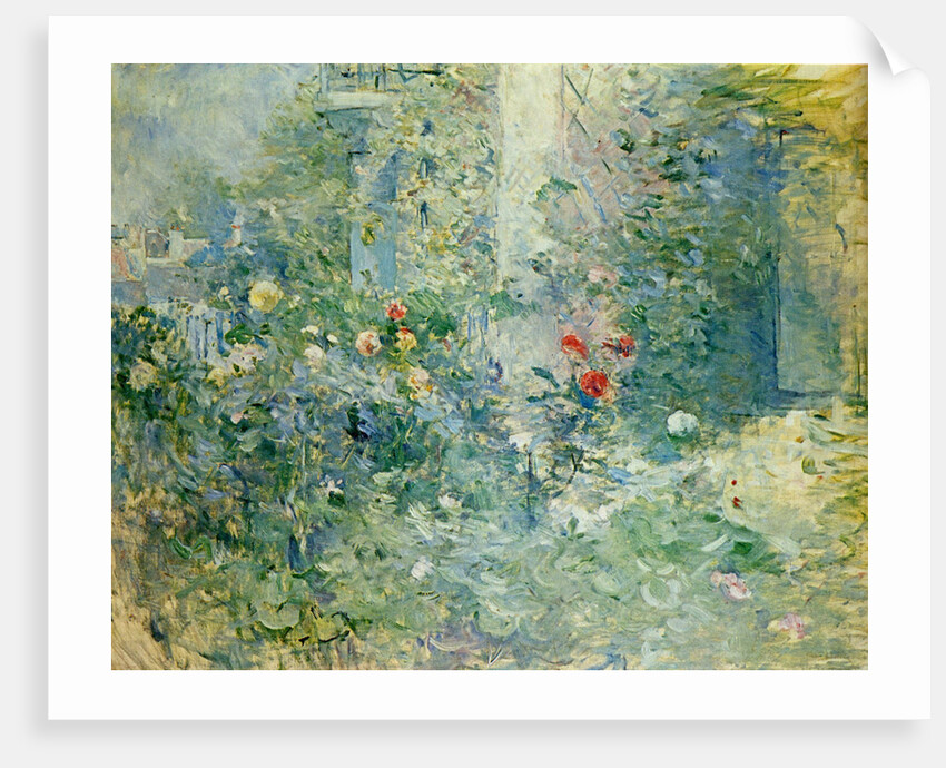 Garden in Bougival (Le jardin à Bougival), 1884 by Berthe Morisot