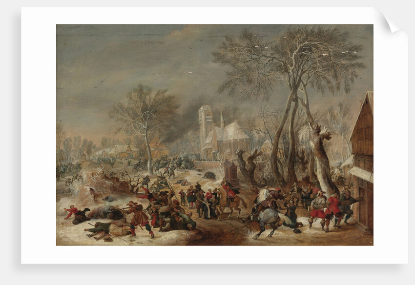 The Sack of a Village by Pieter Snayers