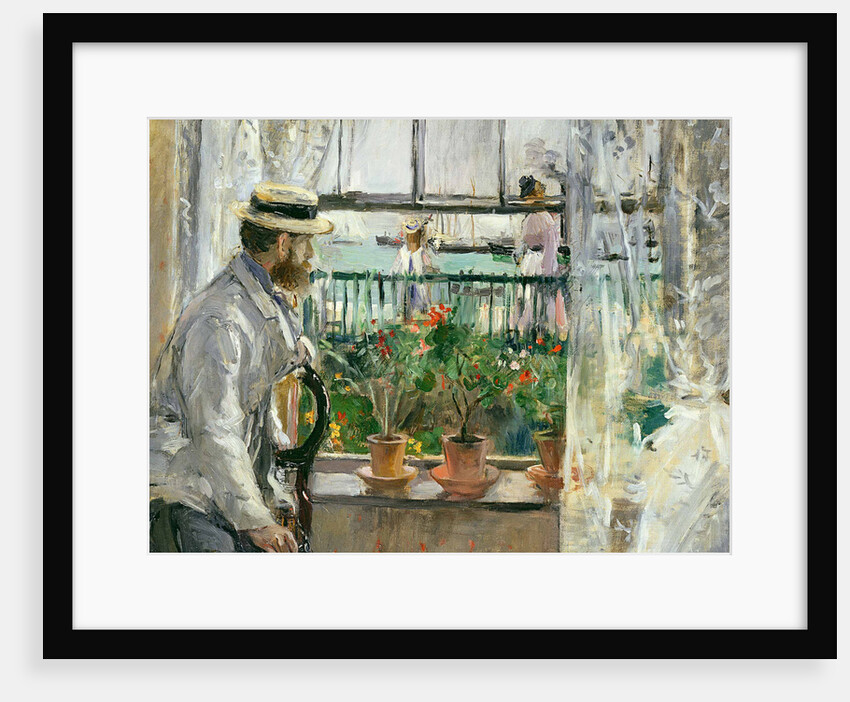 Eugène Manet on the Isle of Wight, 1875 by Berthe Morisot