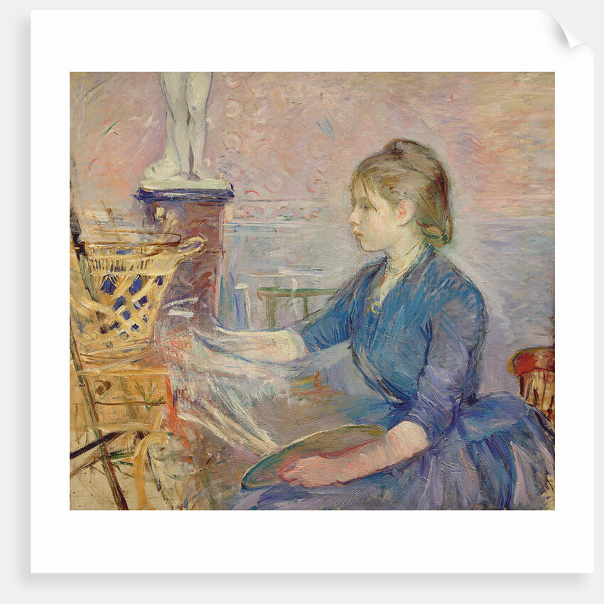 Paule Gobillard painting, 1887 by Berthe Morisot
