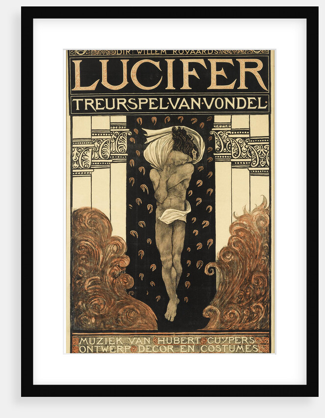 Poster for the play Lucifer, 1910 by Richard Roland Holst
