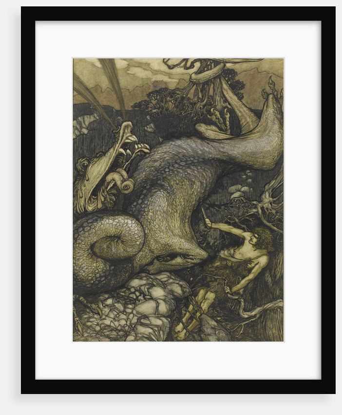 Sigurd the Dragon Slayer, 1901 by Arthur Rackham