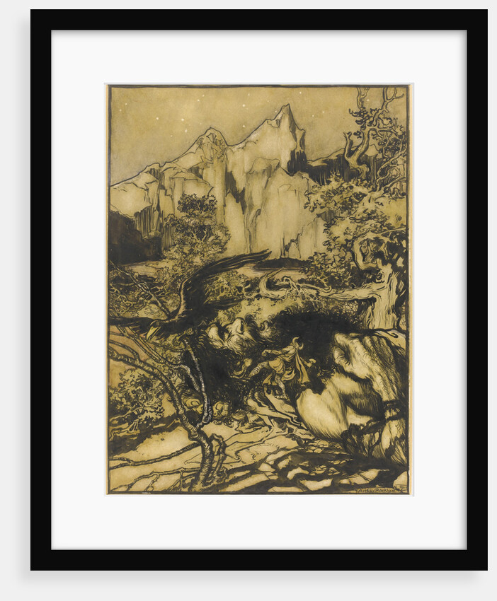 Thors Journey to the Land of the Giants, 1901 by Arthur Rackham