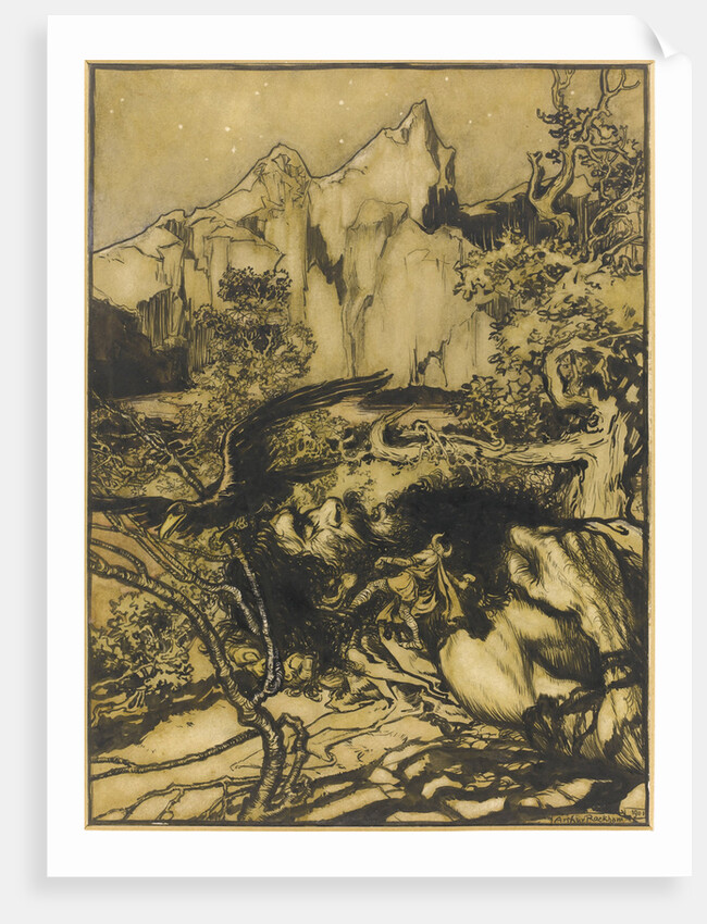 Thors Journey to the Land of the Giants, 1901 by Arthur Rackham
