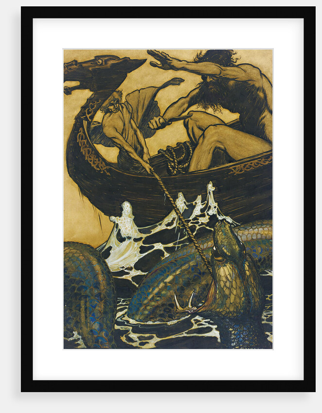 Illustration for The Edda by Arthur Rackham
