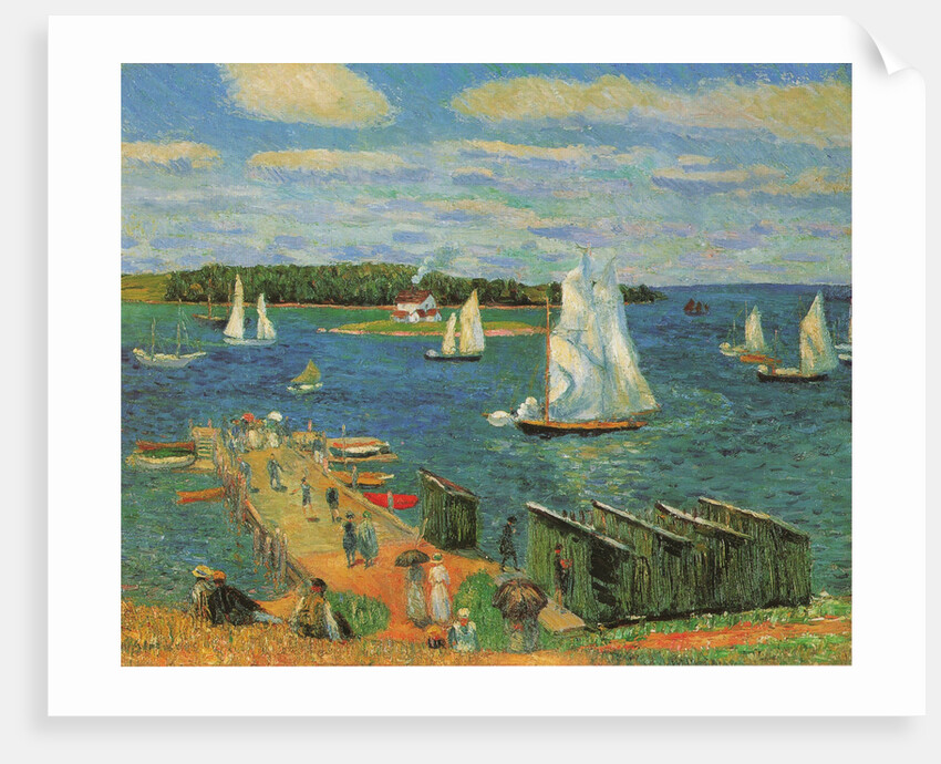 Mahone Bay, 1910 by William James Glackens