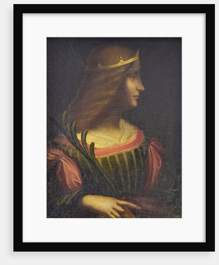 Portrait of Isabella dEste, c. 1510 by Leonardo da Vinci