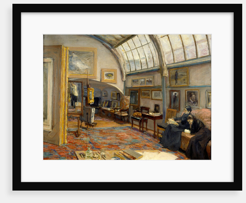 Artists studio at the Brandenburger Tor in Berlin, 1902 by Max Liebermann