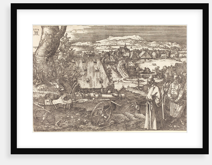 Landscape with a Cannon, 1518 by Albrecht Dürer
